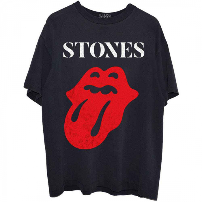 The Rolling Stones Unisex T-Shirt: Sixty Classic Vintage Solid Tongue [1]