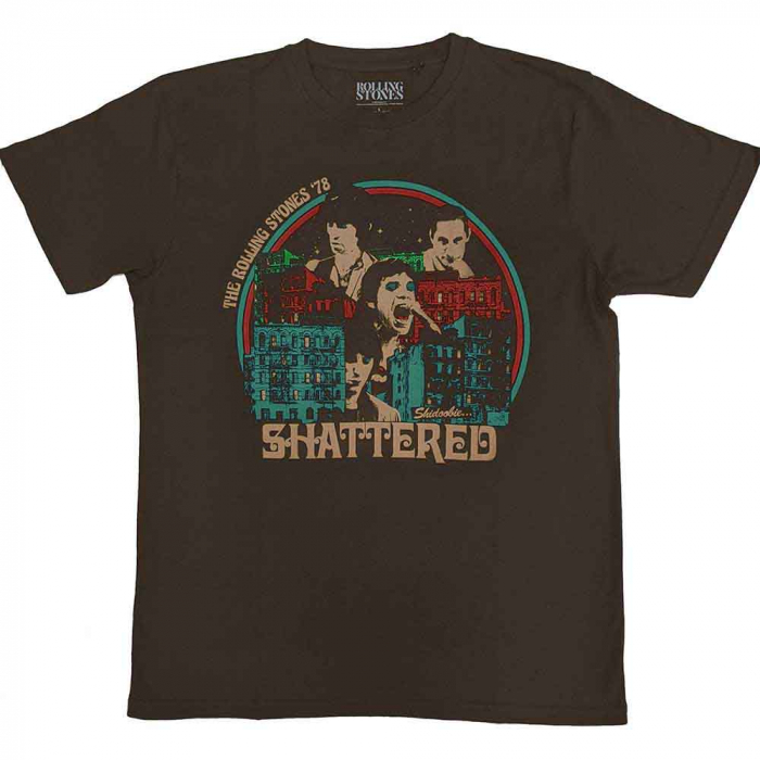The Rolling Stones Unisex T-Shirt: Some Girls Shattered [1]