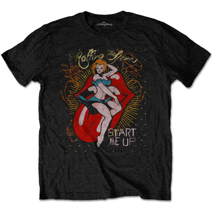 The Rolling Stones Unisex T-Shirt: Start me up [1]