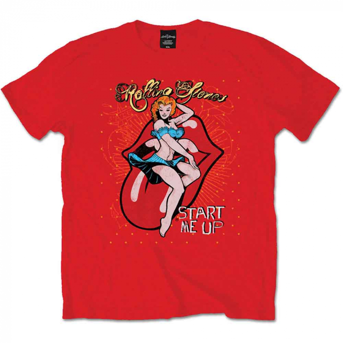 The Rolling Stones Unisex T-Shirt: Start me up [1]