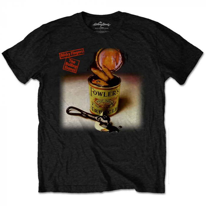 The Rolling Stones Unisex T-Shirt: Sticky Fingers Treacle [1]