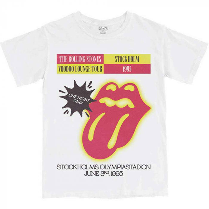 The Rolling Stones Unisex T-Shirt: Stockholm '95 [1]