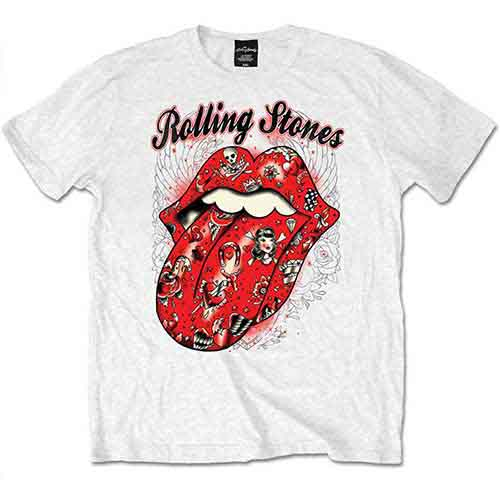 The Rolling Stones Unisex T-Shirt: Tattoo Flash [1]