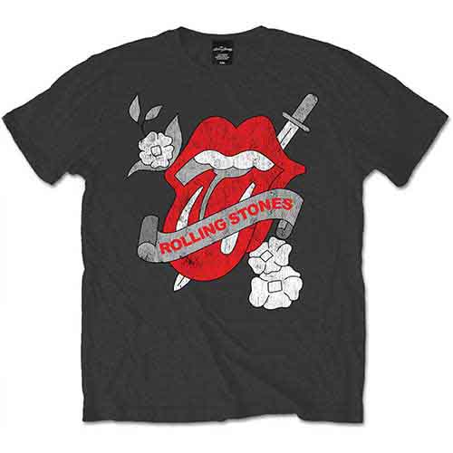 The Rolling Stones Unisex T-Shirt: Vintage Tattoo [1]