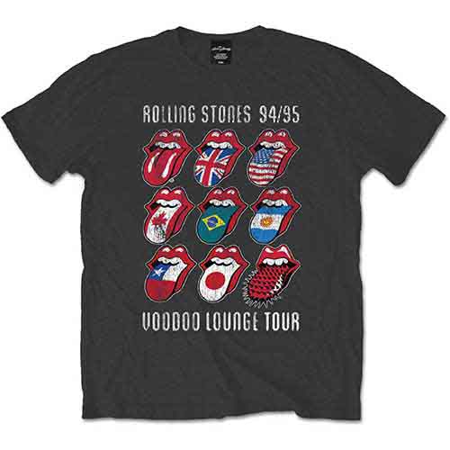 The Rolling Stones Unisex T-Shirt: Voodoo Lounge Tongues [1]