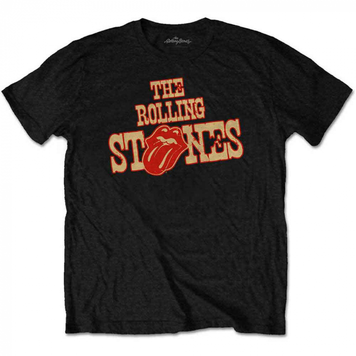 The Rolling Stones Unisex T-Shirt: Wild West Logo [1]