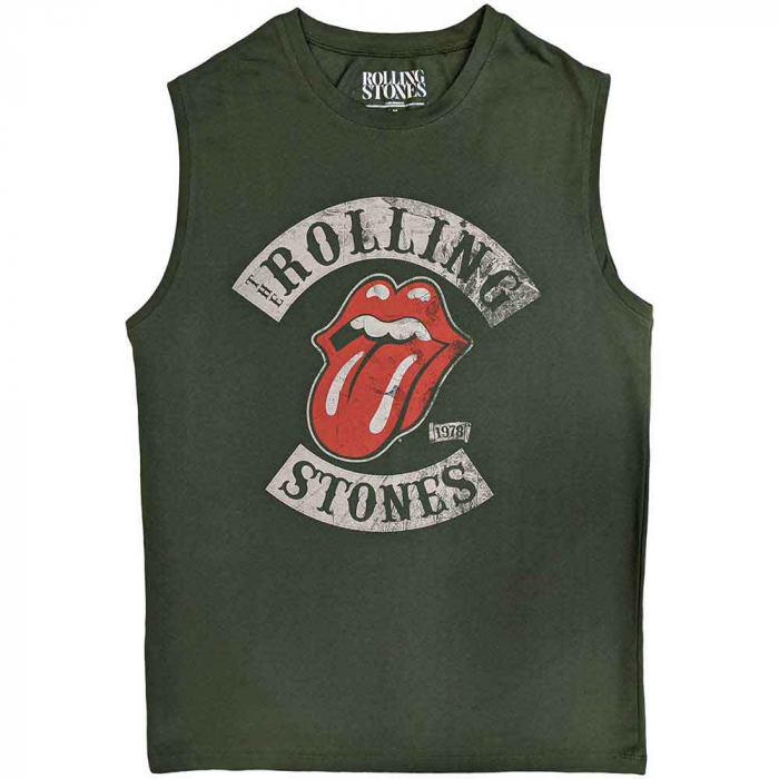 The Rolling Stones Unisex Tank T-Shirt: Tour 78 [1]