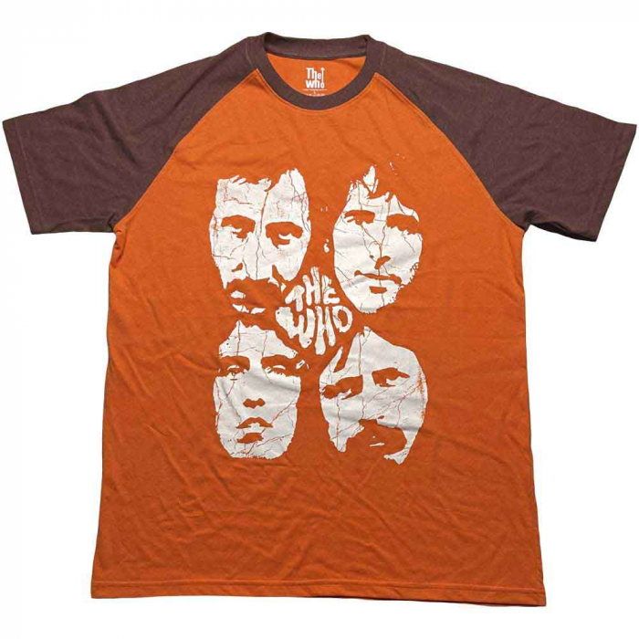 The Who Unisex Raglan T-Shirt: Faces [1]