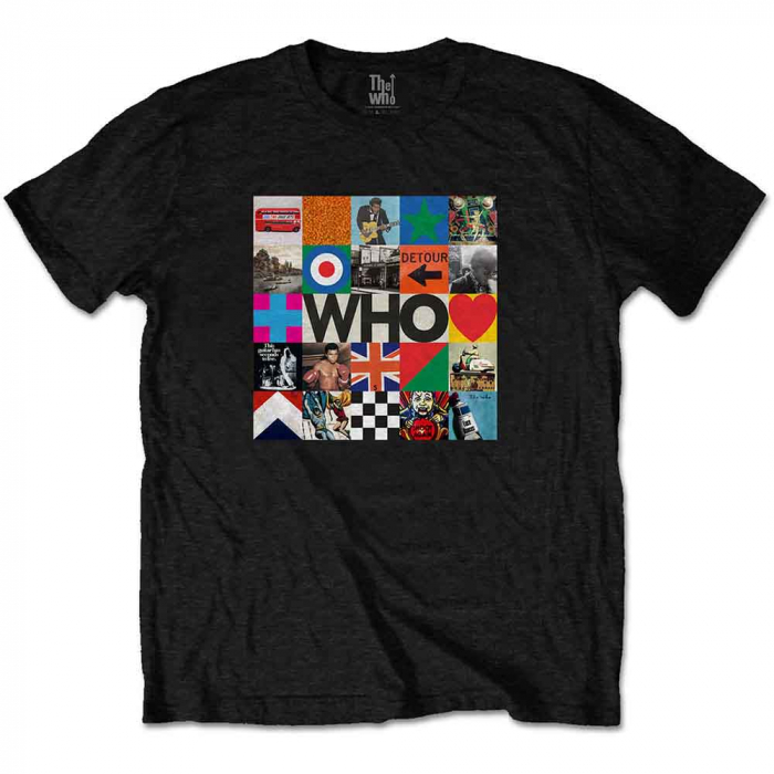The Who Unisex T-Shirt: 5x5 Blocks [1]