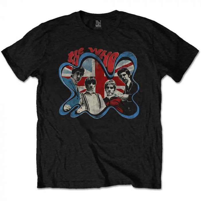 The Who Unisex T-Shirt: Groovy Border [1]