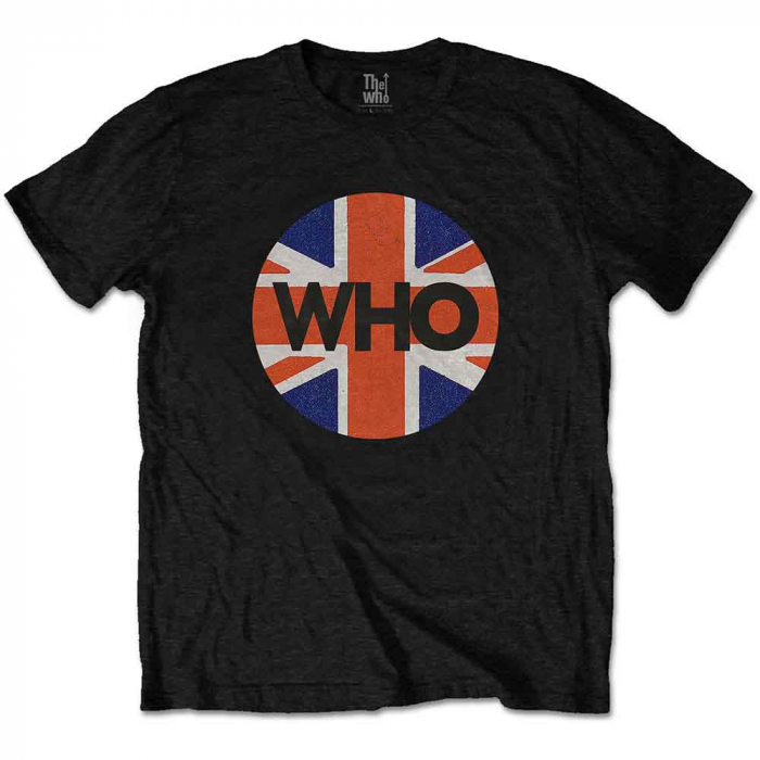 The Who Unisex T-Shirt: Union Jack Circle [1]