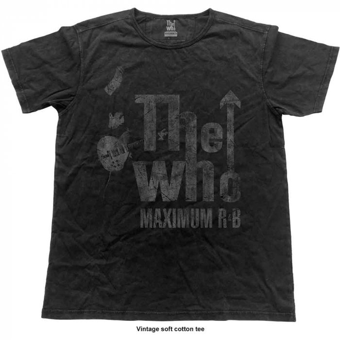 The Who Unisex Vintage T-Shirt: Max R&B [1]