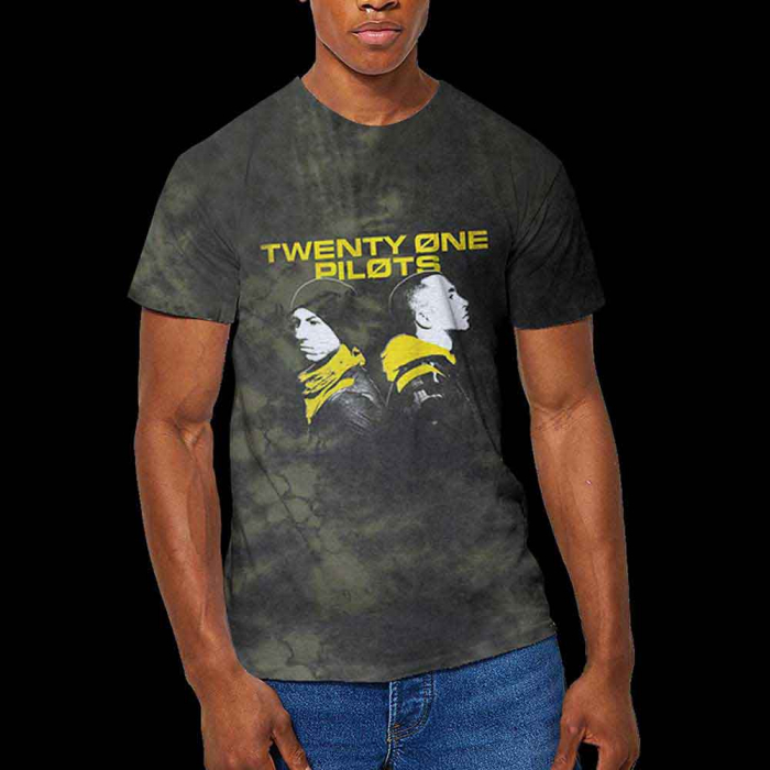 Twenty One Pilots Unisex T-Shirt: Back To Back (Wash Collection) [1]