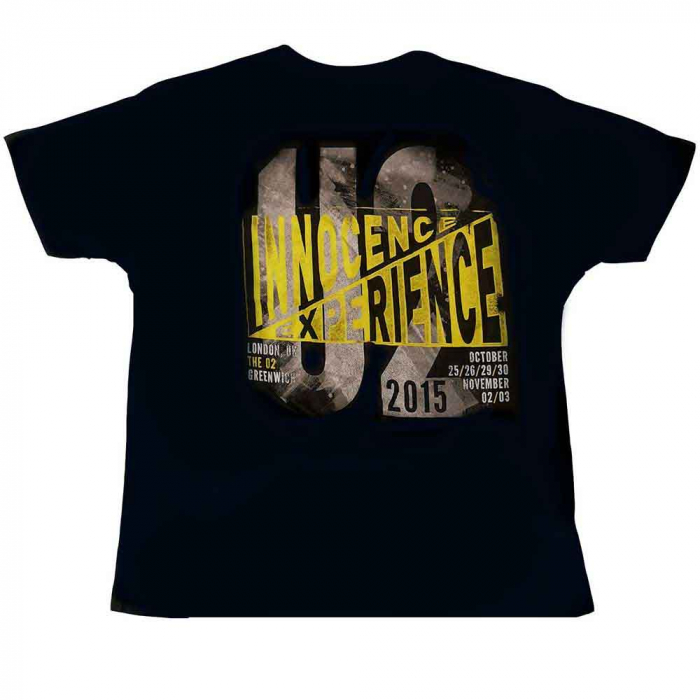 U2 Unisex T-Shirt: I+E London Event 2015 (Ex-Tour) [1]