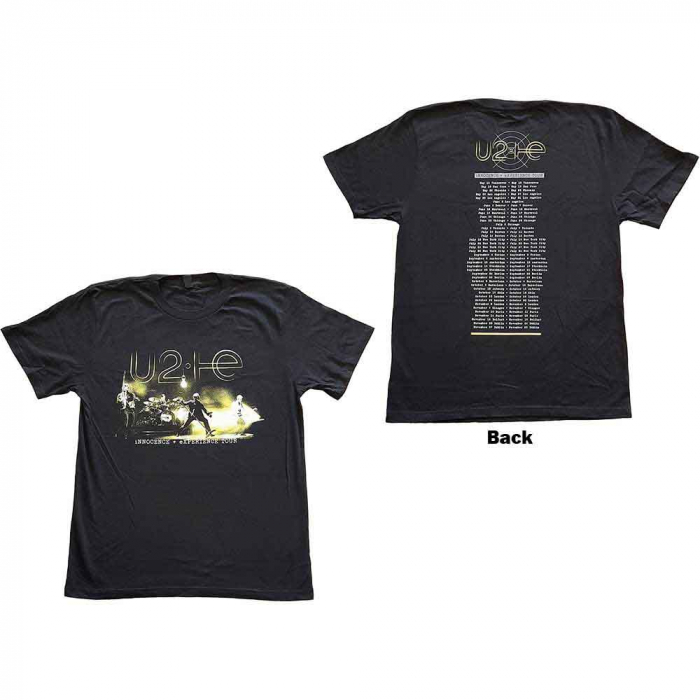 U2 Unisex T-Shirt: Stage Photo (Ex-Tour & Back Print) [1]