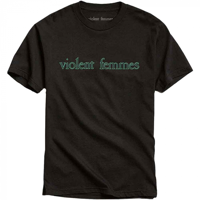 Violent Femmes Unisex T-Shirt: Green Vintage Logo [1]