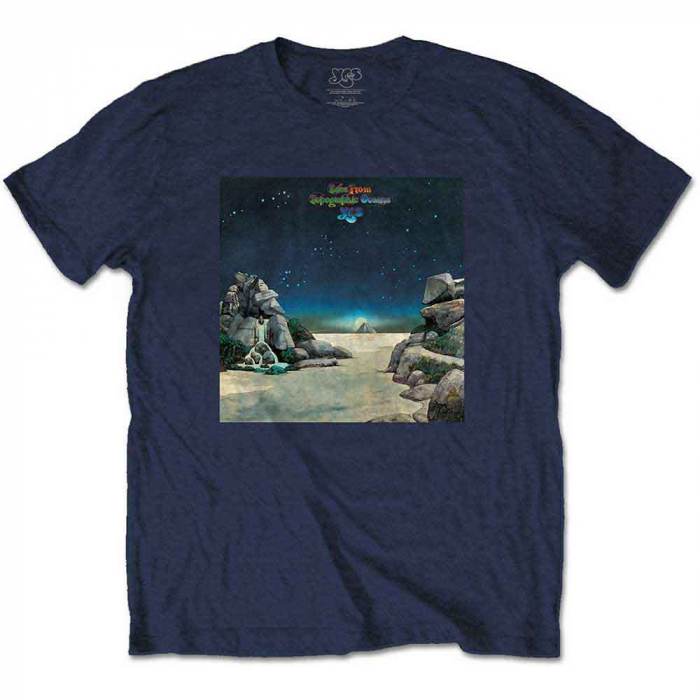 Yes Unisex T-Shirt: Topographic Oceans [1]