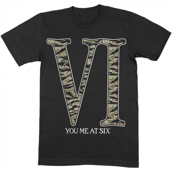 You Me At Six Unisex T-Shirt: Camo VI [1]