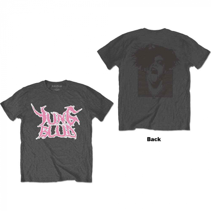 Yungblud Unisex T-Shirt: DEADHAPPY Pink (Back Print) [1]