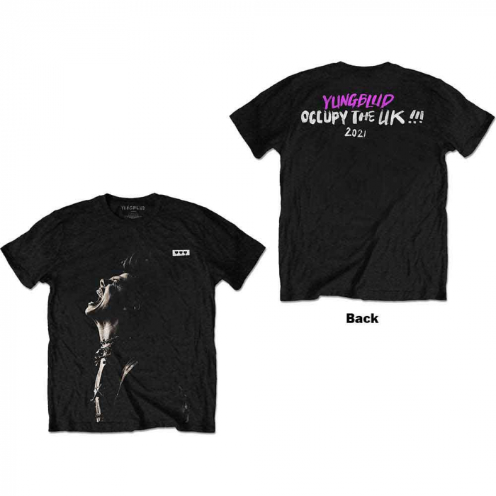 Yungblud Unisex T-Shirt: Occupy the UK (Back Print) [1]