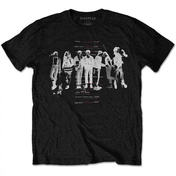 Yungblud Unisex T-Shirt: Weird Track list (Eco-Friendly) [1]