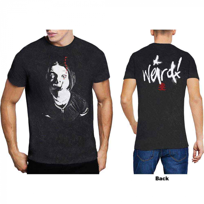 Yungblud Unisex T-Shirt: Weird (Wash Collection & Back Print) [1]