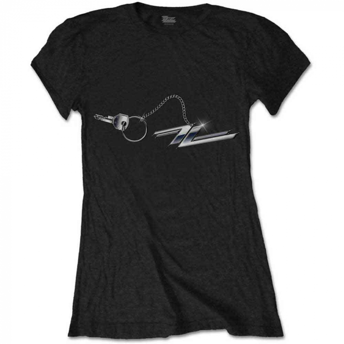 ZZ Top Ladies T-Shirt: Hot Rod Keychain [1]