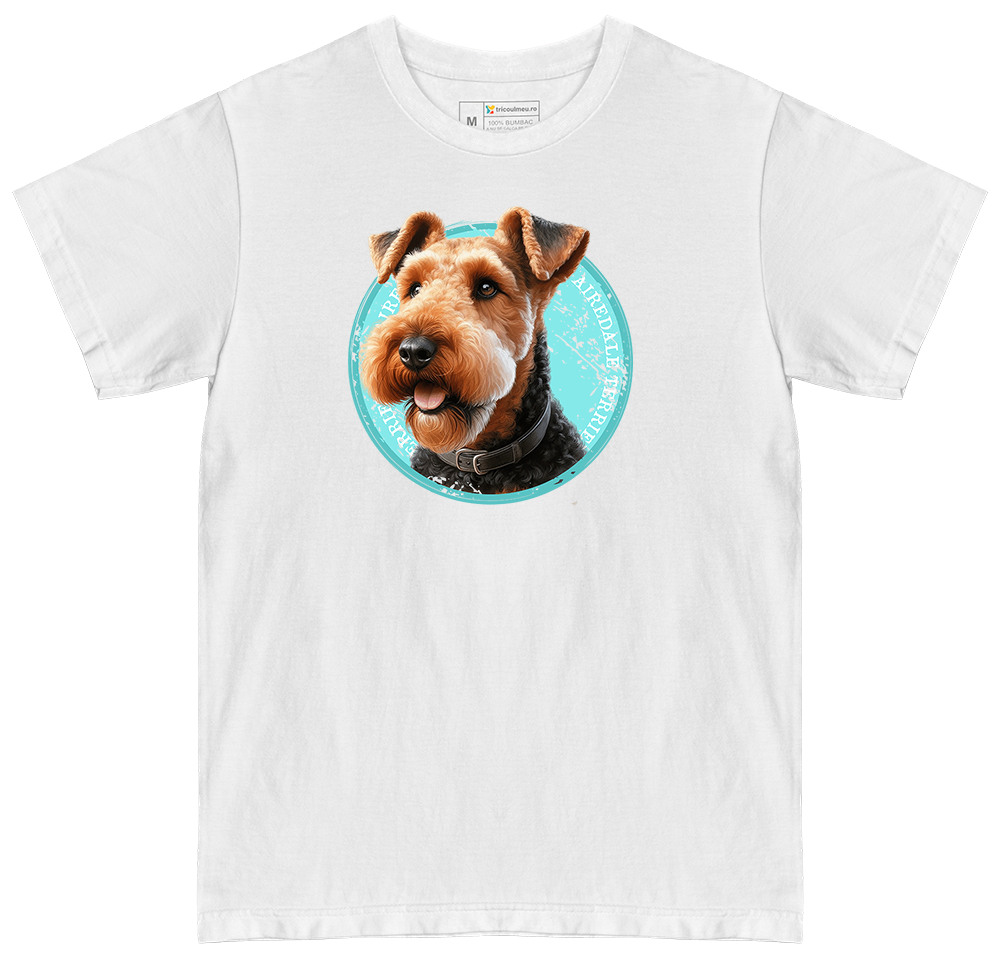 Tricou Airedale Terrier [3]