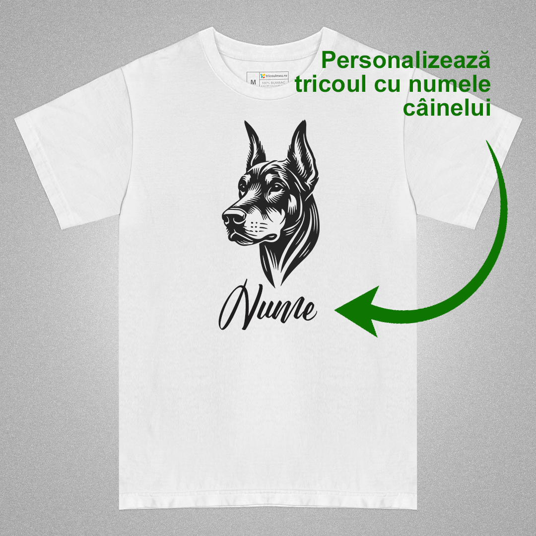 Tricou Doberman Pinscher #1 [2]
