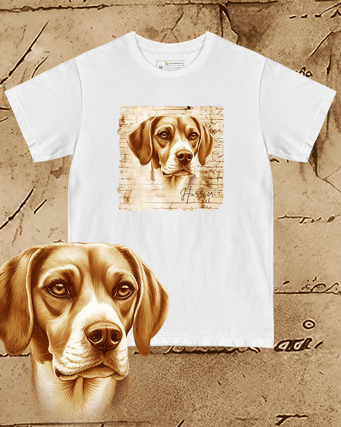 Tricou alb damă. Tricou alb bărbați. Tricou personalizat. Tricou bumbac 100%.  Harrier [1]