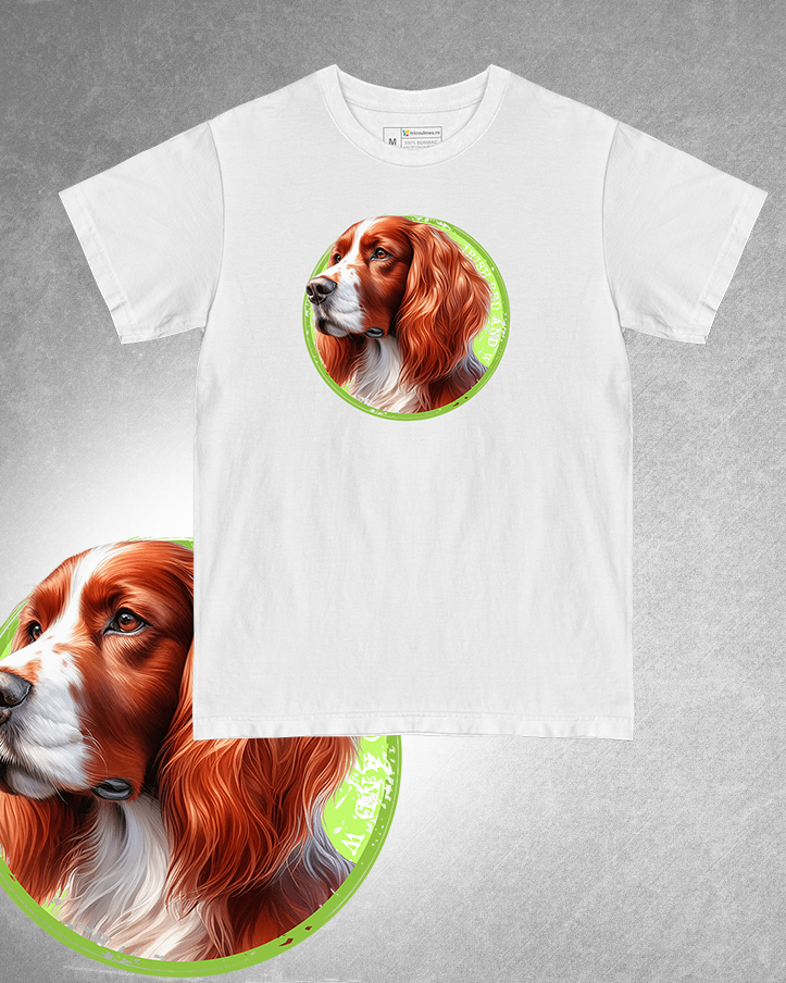 Tricou Irish Red and White Setter [1]