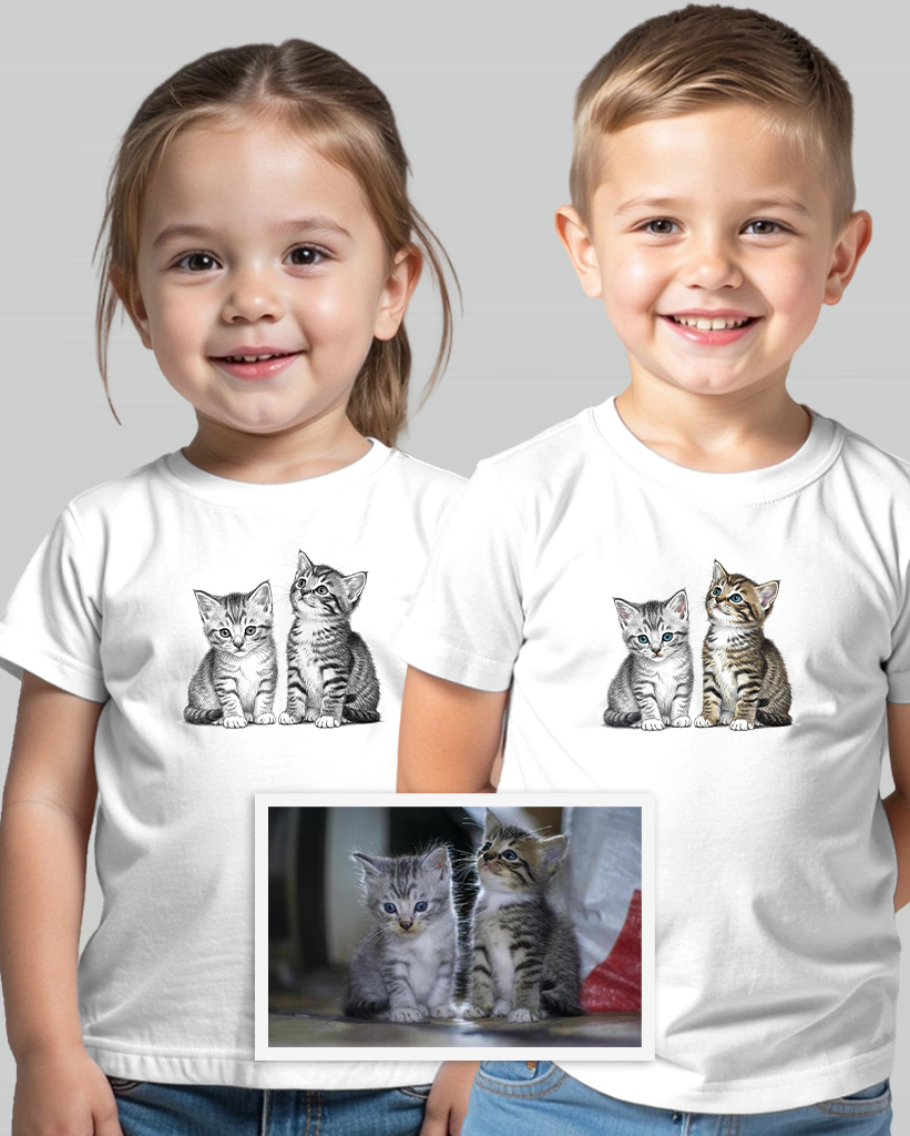 TRICOU PERSONALIZAT PENTRU COPII (MÂNECĂ SCURTĂ) [1]