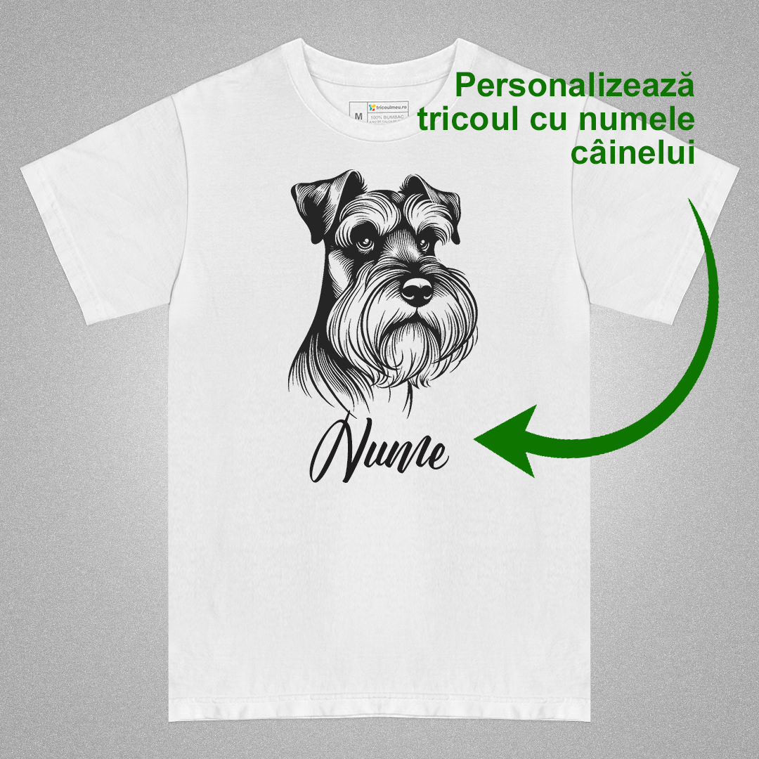 Tricou Miniature Schnauzer #1 [2]