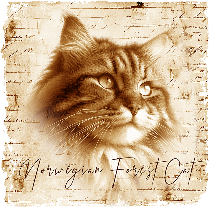 Tricou Norwegian Forest Cat [2]