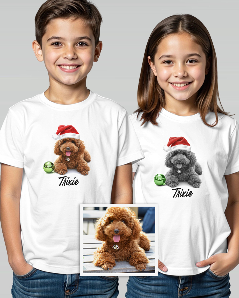 TRICOU PERSONALIZAT CRĂCIUN PENTRU ADULȚI/COPII [4]