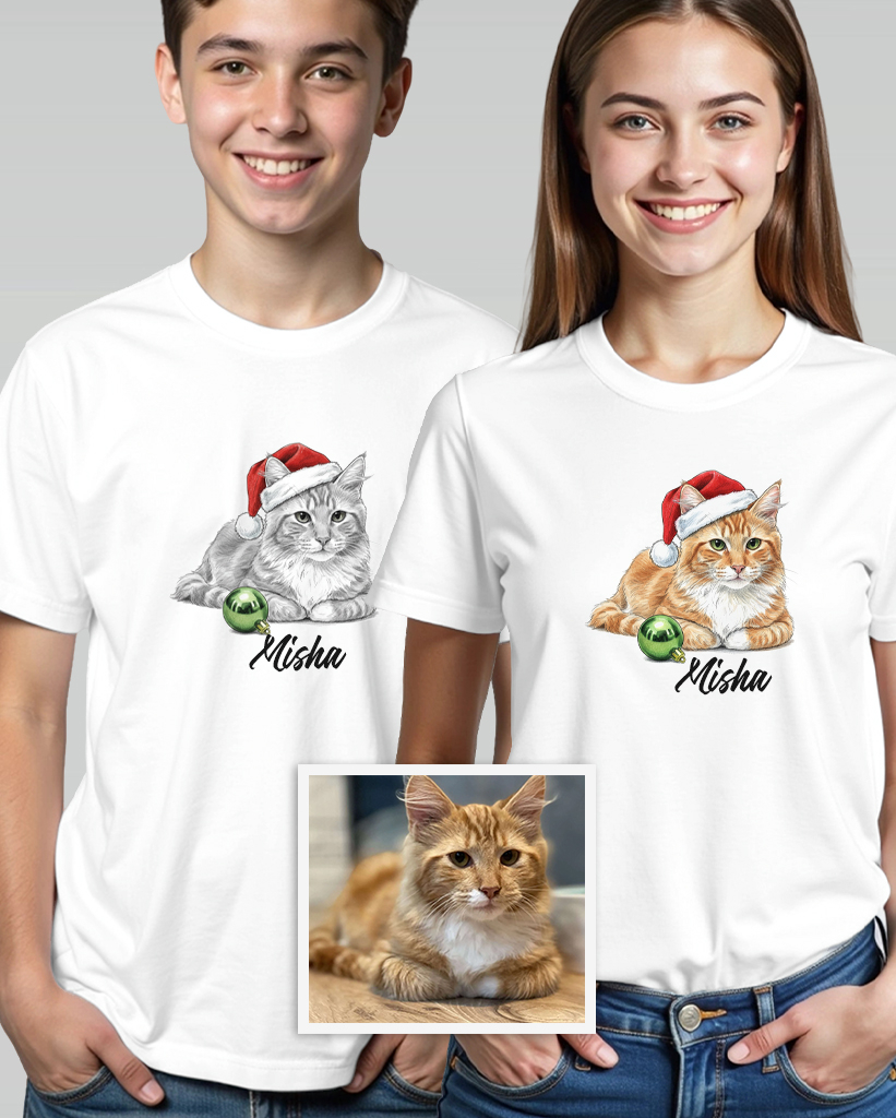 TRICOU PERSONALIZAT CRĂCIUN PENTRU ADULȚI/COPII [2]