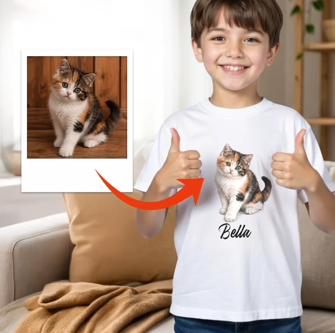 TRICOU PERSONALIZAT DUPĂ FOTOGRAFIE [8]
