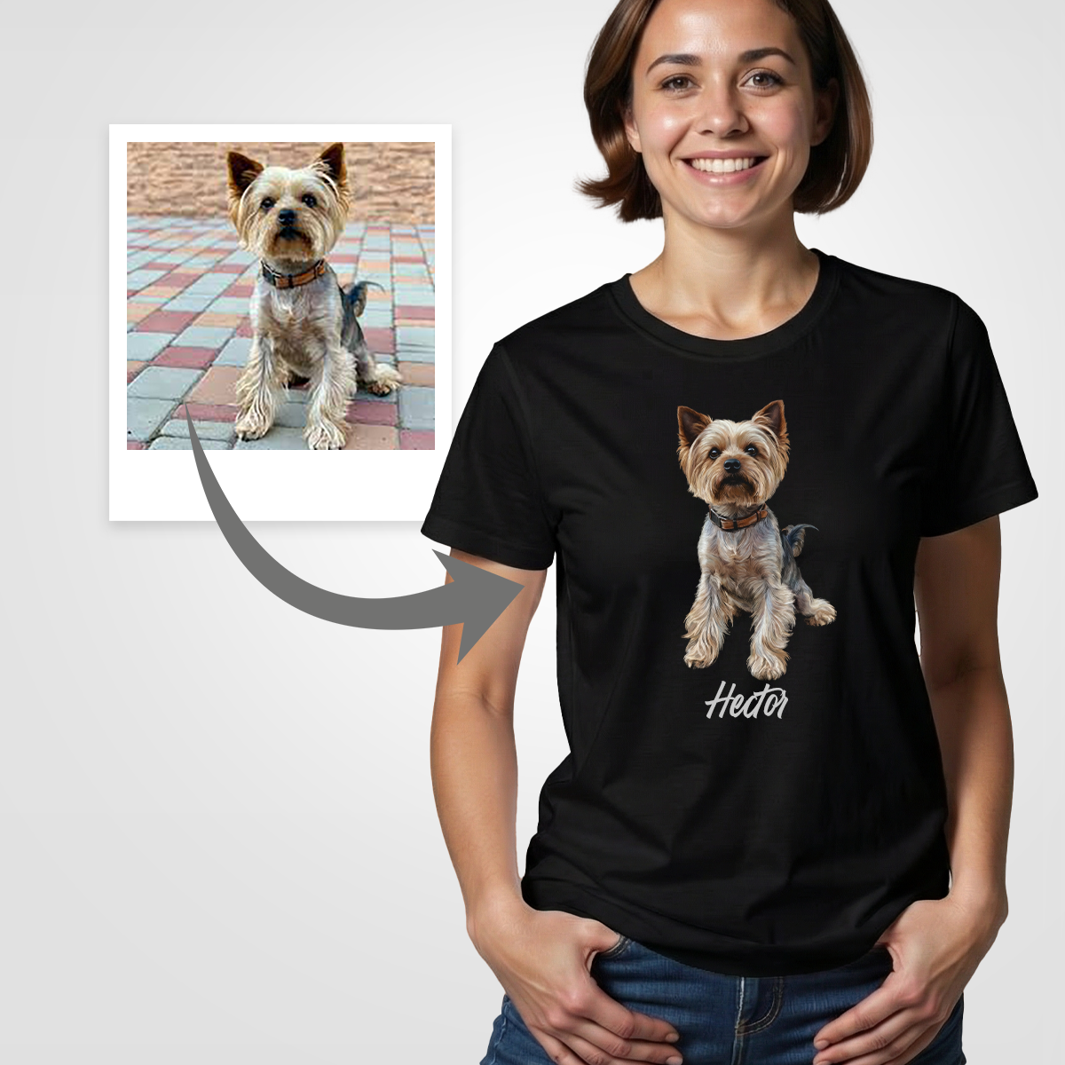 TRICOU PERSONALIZAT PENTRU ADULȚI (MÂNECĂ SCURTĂ) [3]