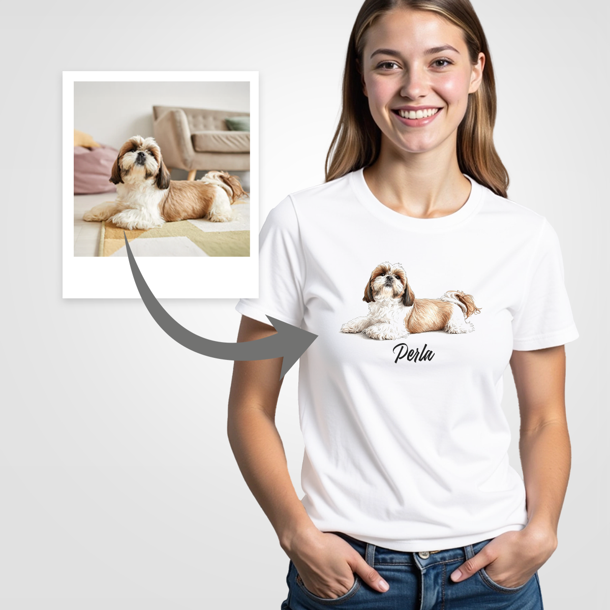 TRICOU PERSONALIZAT PENTRU ADULȚI (MÂNECĂ SCURTĂ) [7]