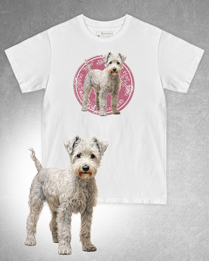 Tricou alb damă. Tricou alb bărbați. Tricou personalizat. Tricou bumbac 100%. Tricou Pumi [1]