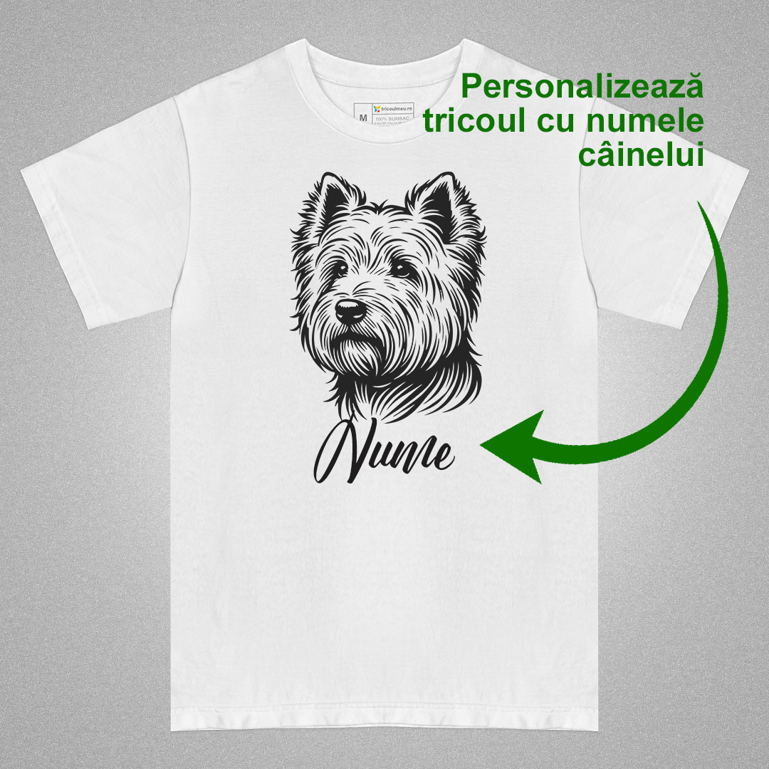 Tricou West Highland White Terrier #1 [2]