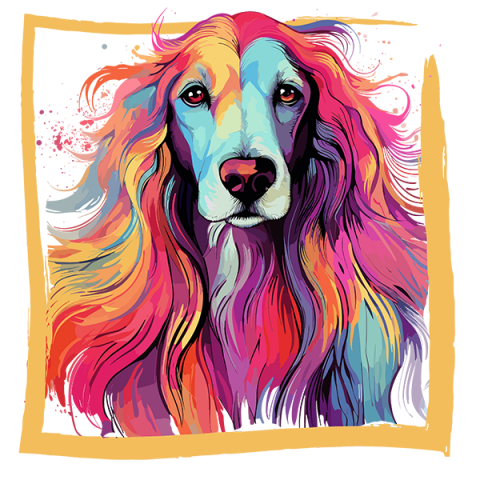 Tricou Afghan Hound [1]