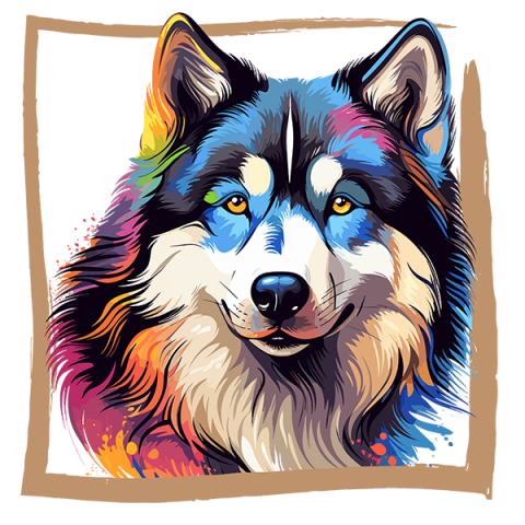Tricou Alaskan Malamute [1]