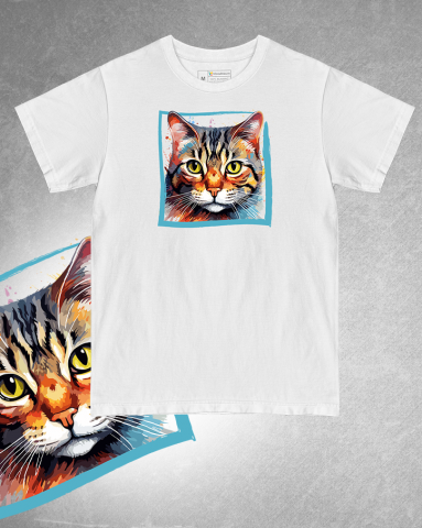 TRICOURI PISICI "COLOURFUL" - Tricou American Wirehair