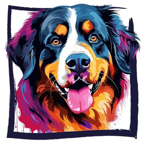 Tricou Bernese Mountain [1]