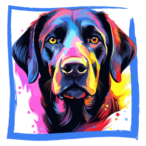 Tricou Black Labrador [1]