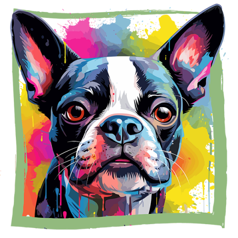 Tricou Boston Terrier [1]