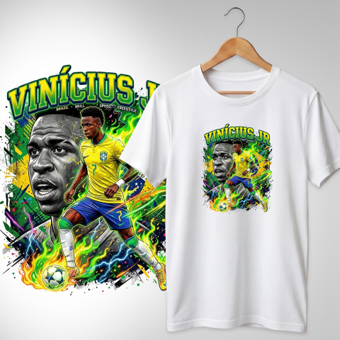 Fotbal 2026 - Tricou Brazil - Vicinius Jr