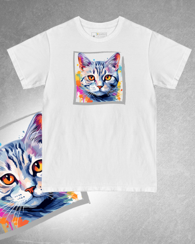 TRICOURI PISICI "COLOURFUL" - Tricou Burmilla