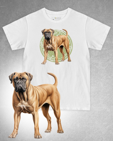 TRICOURI CÂINI - Tricou alb damă. Tricou alb bărbați. Tricou personalizat. Tricou bumbac 100%. Tricou Cane Corso